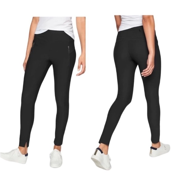 Athleta Pants - Athleta Stellar Crop Pant Leggings in Black Size Small